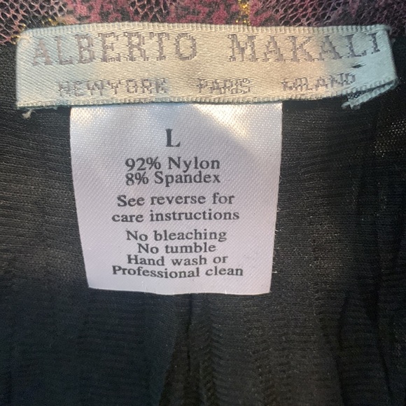 Alberto Makali Animal print Blazer Top - Picture 14 of 14